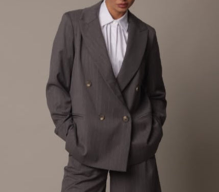 GIACCA GESSATA OVERSIZE