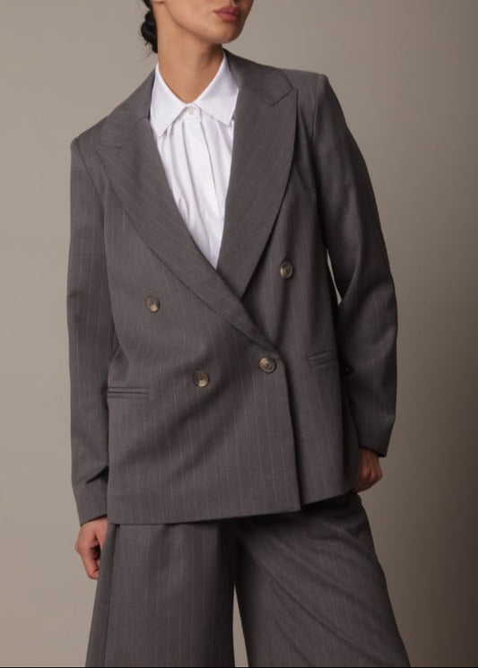 GIACCA GESSATA OVERSIZE