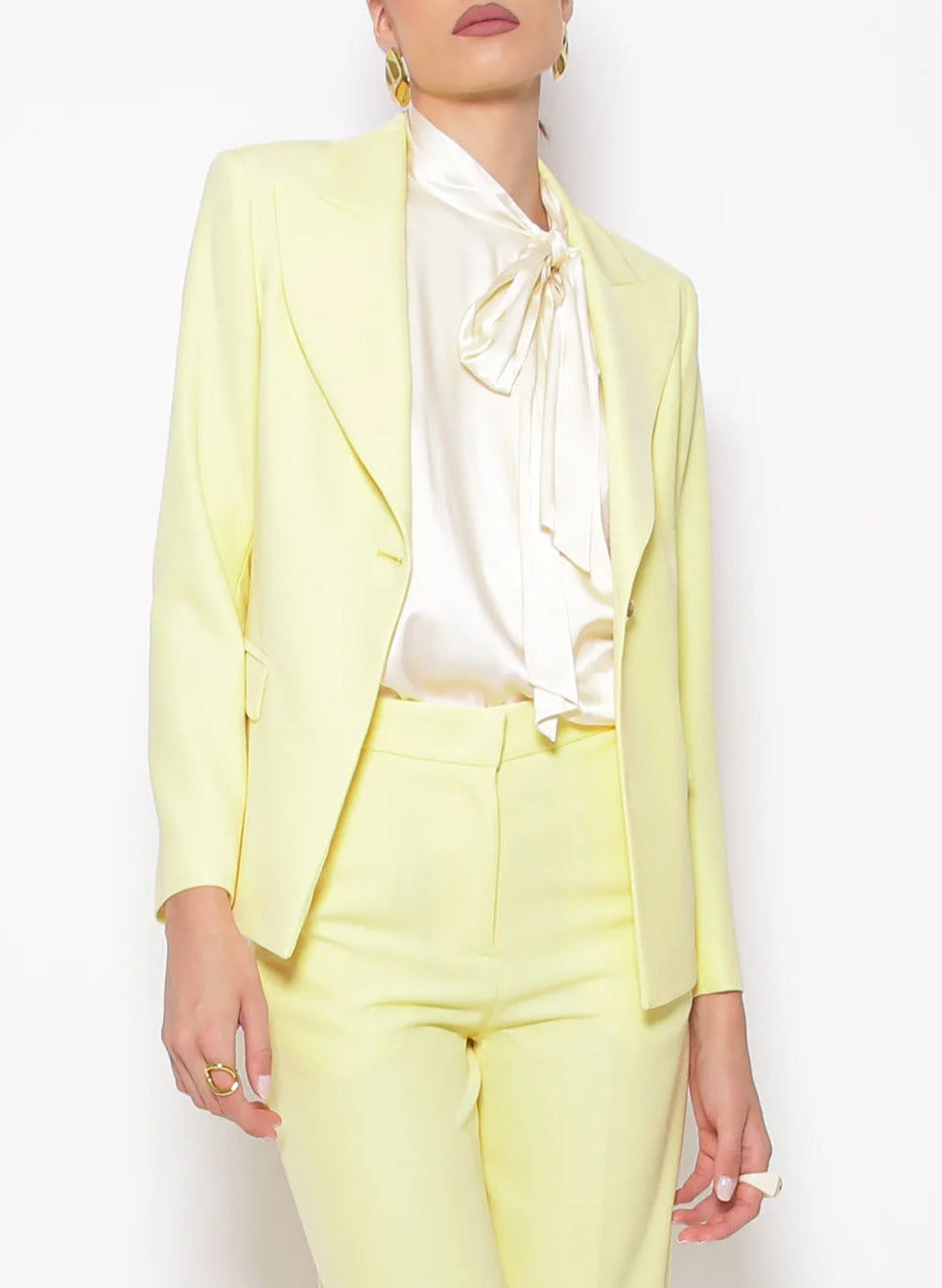 GIACCA BASIC GIALLA